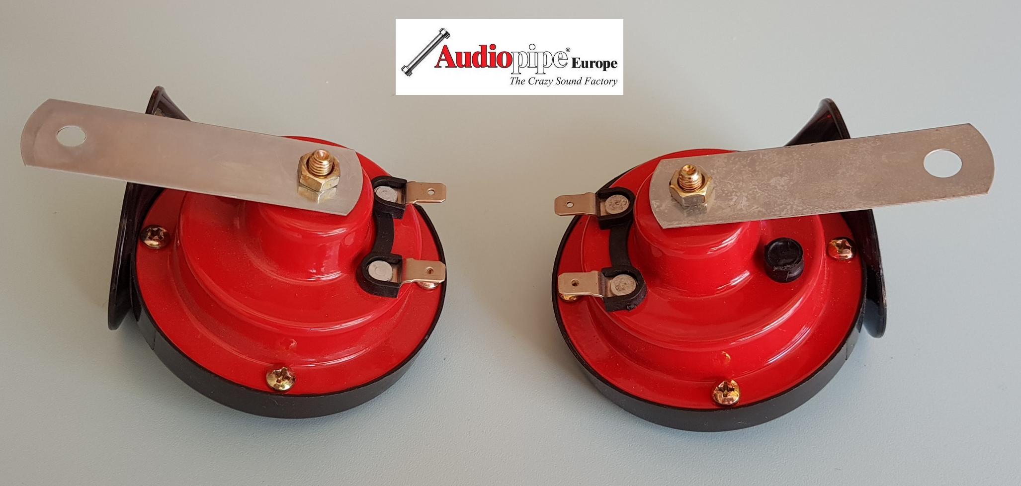 Fanfare 2 Klang Druckluft Hupe - Audiopipe