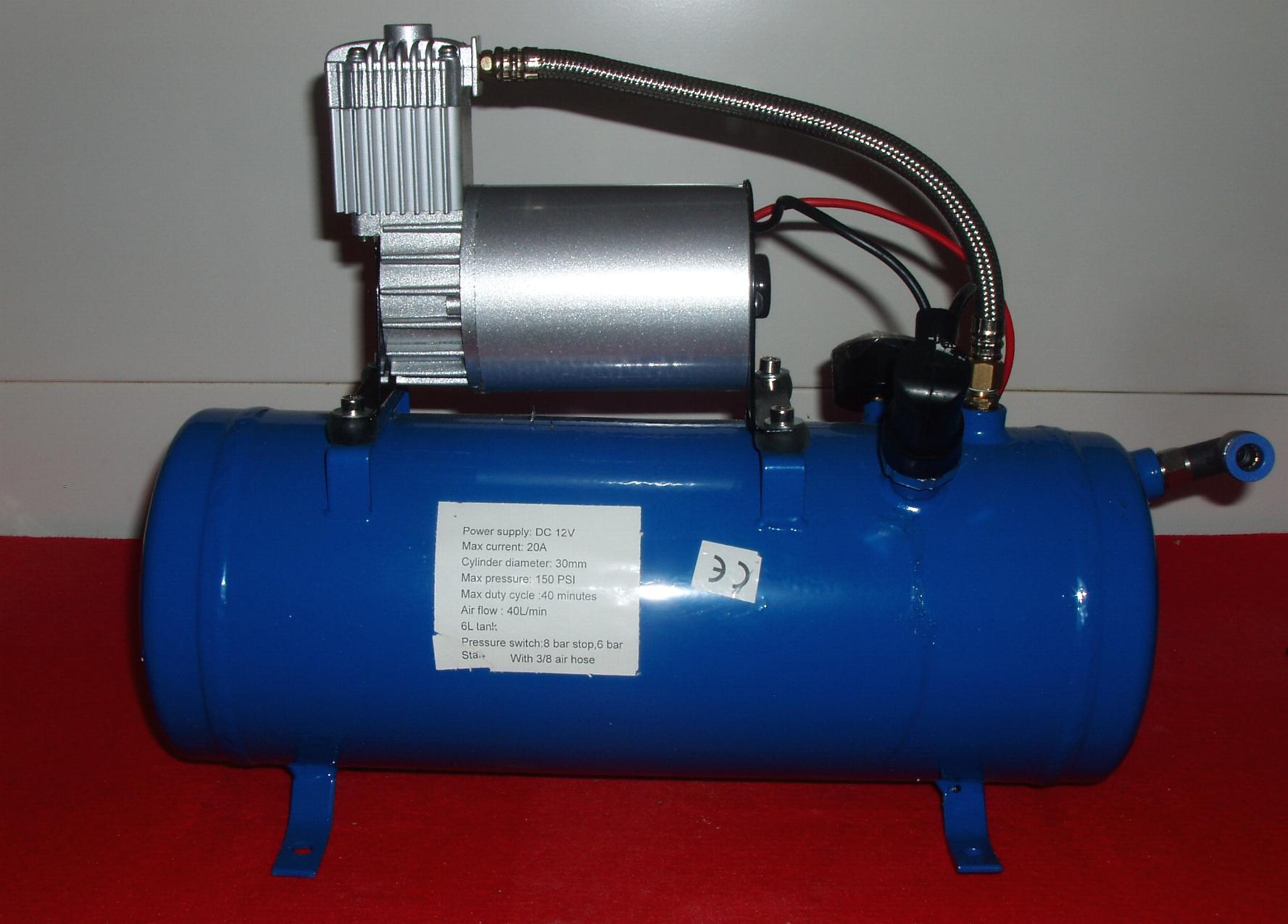 Luftkompressor Kompressor 12V - Audiopipe