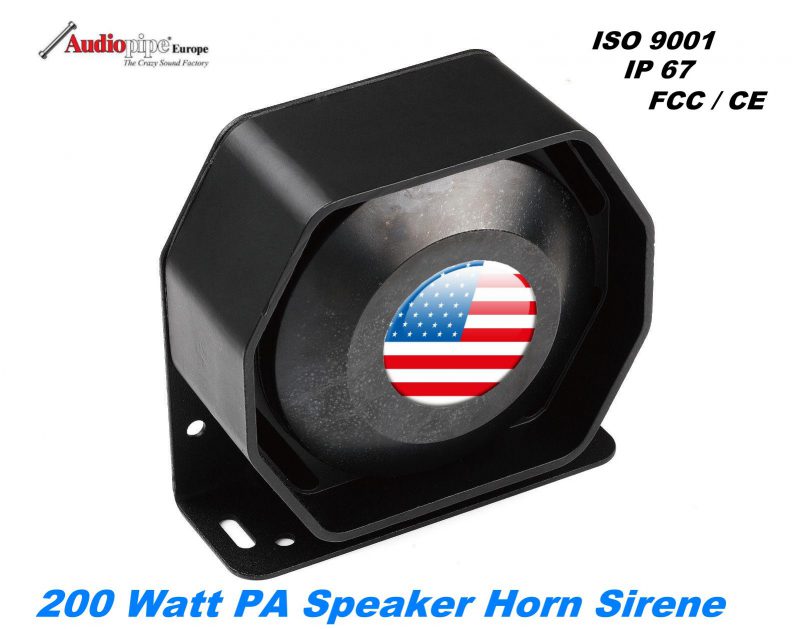 Compact Druckkammerlautsprecher PA Federal Signal U.S.A 200W