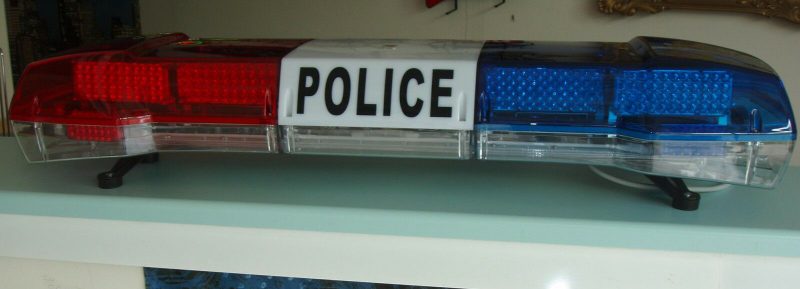 USA Police Car Dachwarnbalken Rundumleuchte