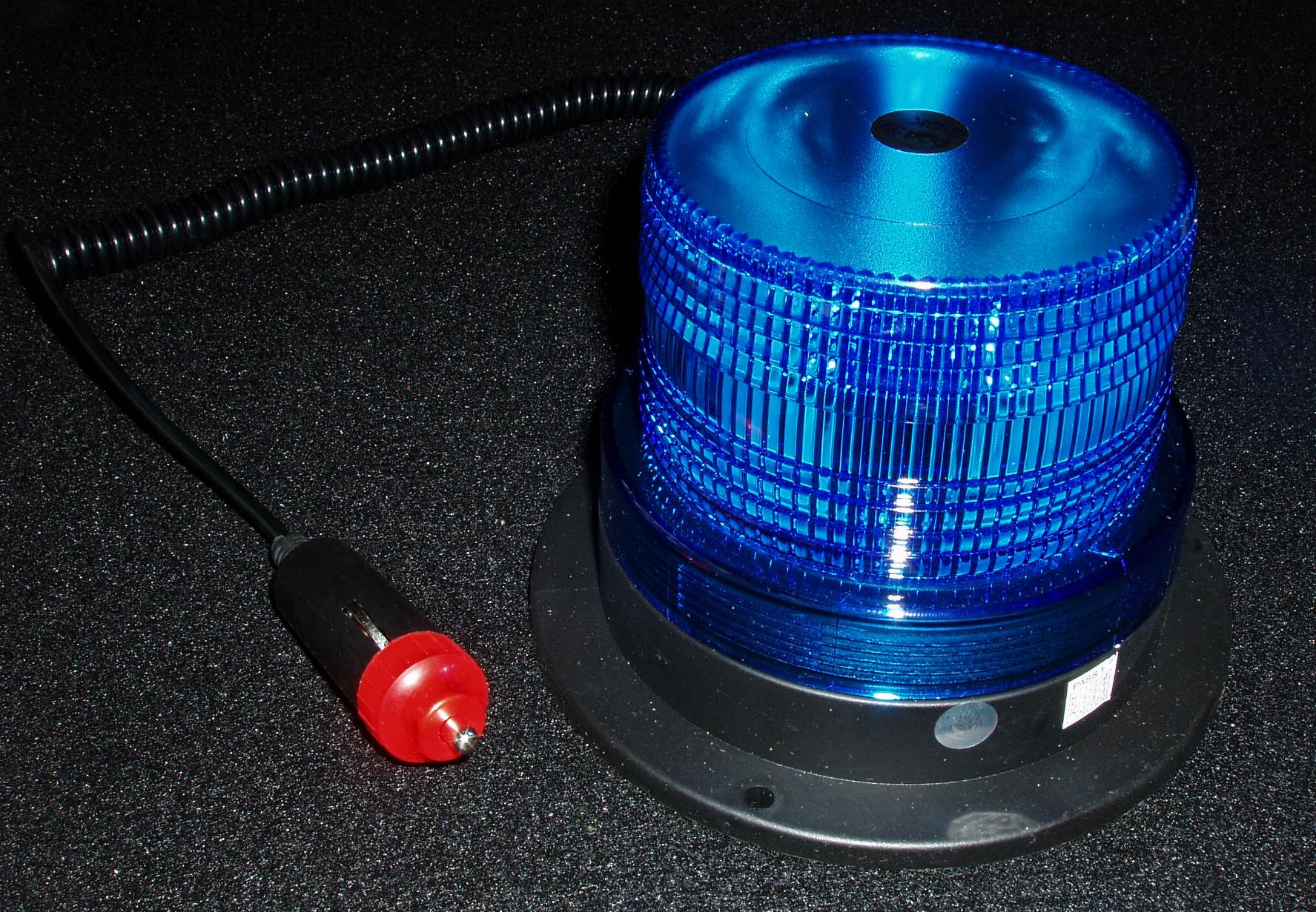 LED Rundumleuchte FLATHEAD 12V mit Magnetfuß B - Audiopipe