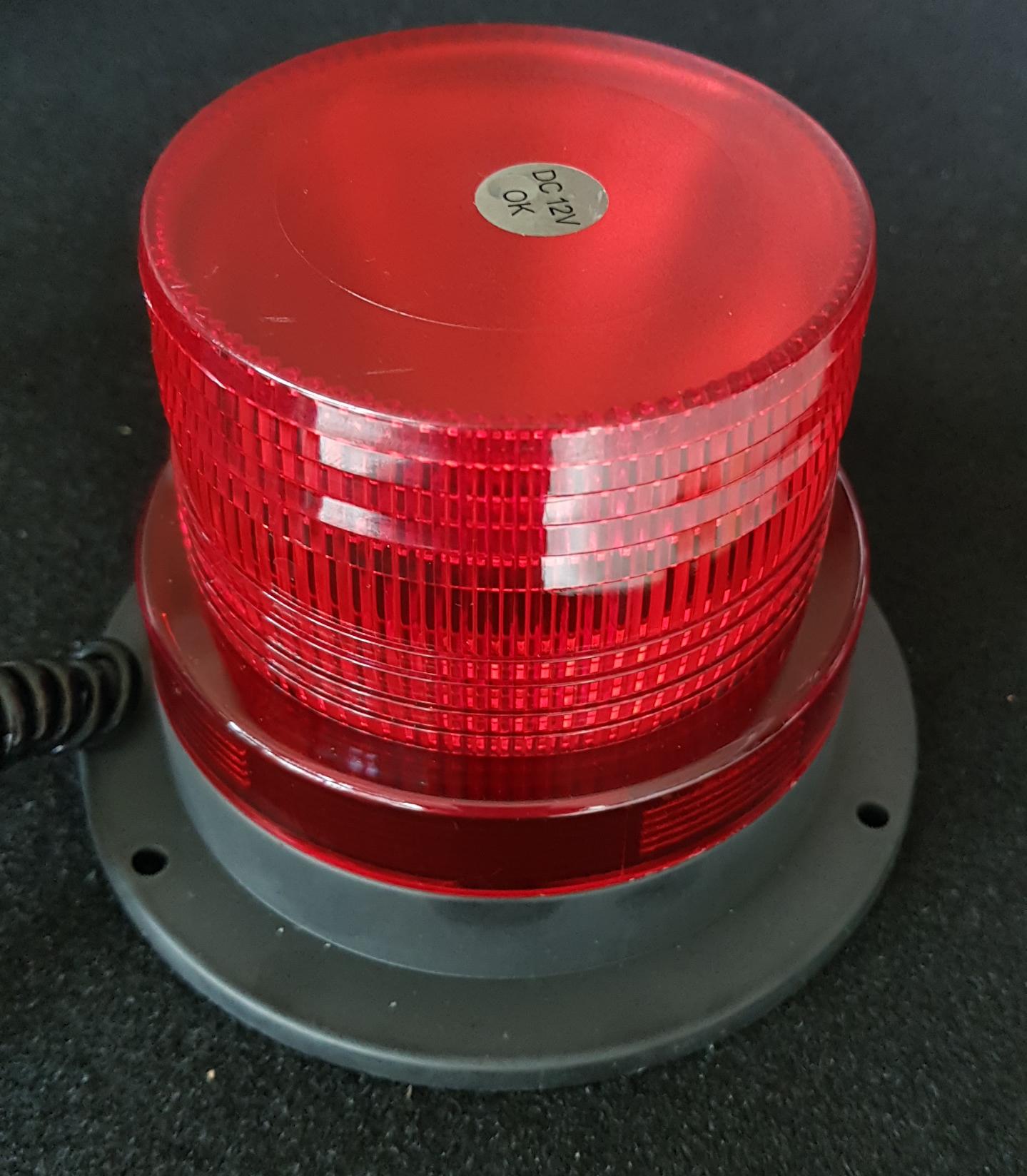 LED Rundumleuchte FLATHEAD 12V mit Magnetfuß W - Audiopipe