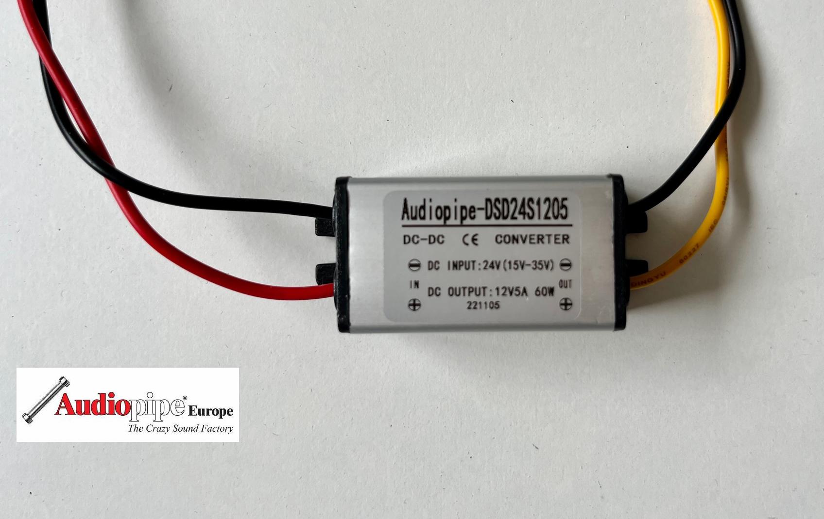 Spannungswandler DC 24V Auf 12V, 70A, 840W – Wasserdicht IP68, Für Auto & LKW