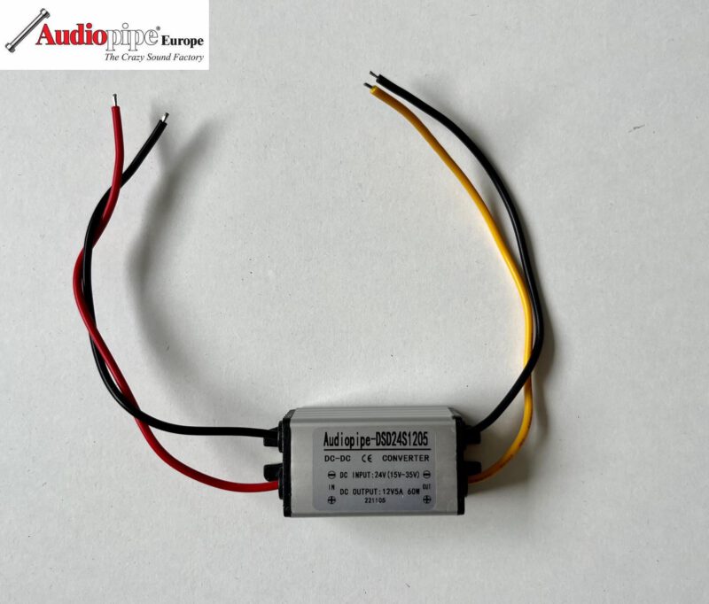 Spannungswandler Konverter DC-DC 24V auf 12V max. 5A Step Down Nr.18