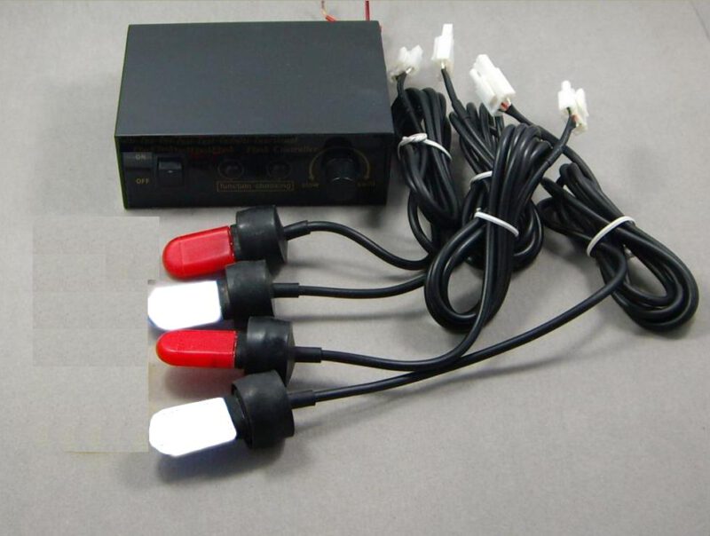 Stroboskop Blitzer 4er Set PACE CAR Blitzer 24V