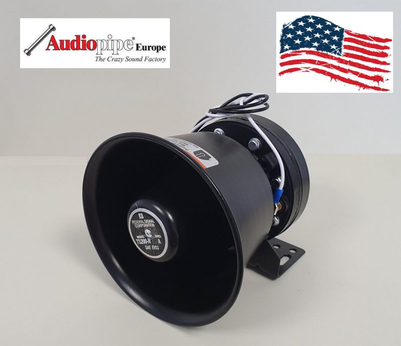 Druckkammerlautsprecher DKL FEDERAL SIGNAL U.S.A 200W Rund