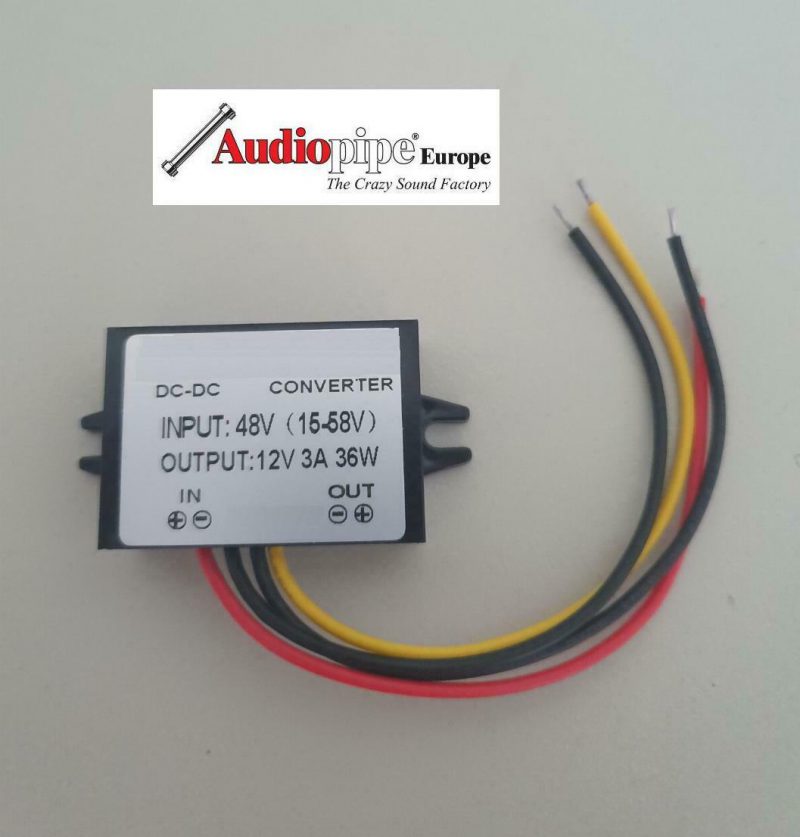 Spannungswandler DC 48V(15V~58V) auf DC 12V Nr. 27