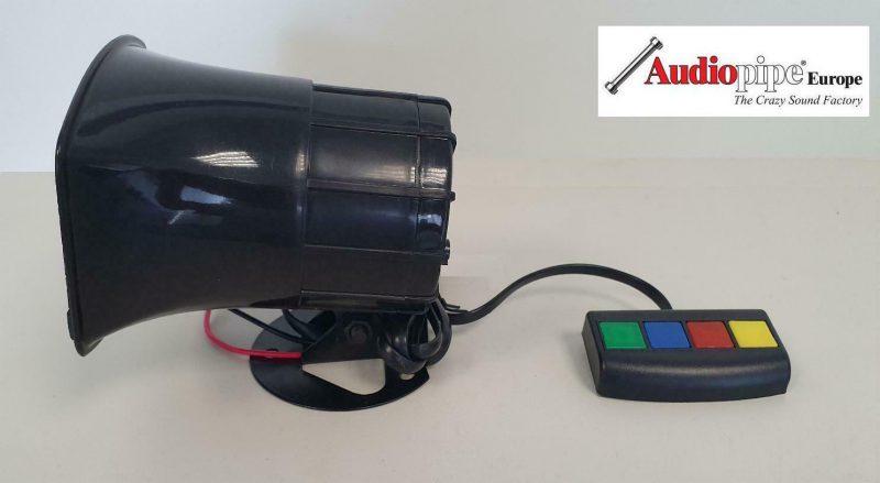 Alternative view of VIPER + Excalibur Sirene POLICE USA 4-Ton