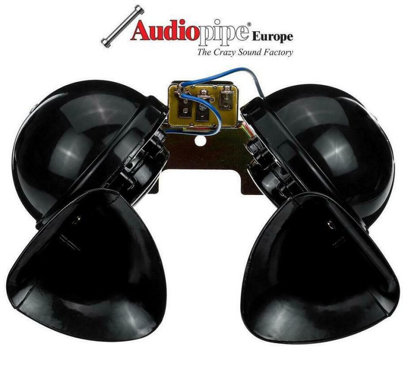 Bullenhorn Doppel Hupe 12V