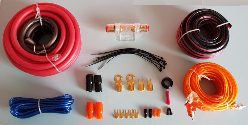Alternative view of Verstärker Endstufen Anschluss Set Kabel Kit 22mm² Rot