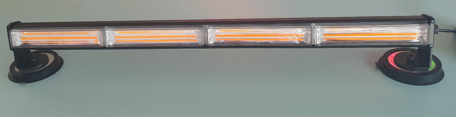 1310mm 96 LED Warnbalken Warnleuchte Strobe Lichtbalken Emergency  Dachbalken NEU