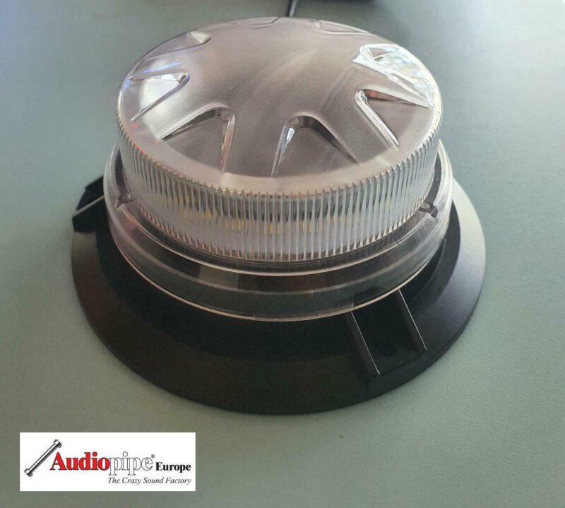 LED Rundumleuchte FLATHEAD 12V mit Magnetfuß W