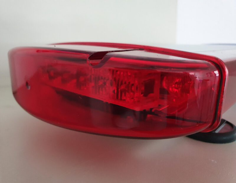 Alternative view of Dachwarnbalken 60cm 144W Rot