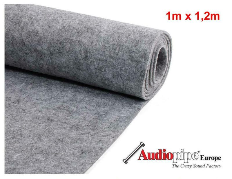 Bezugsstoff grau Filz 100 x 120cm