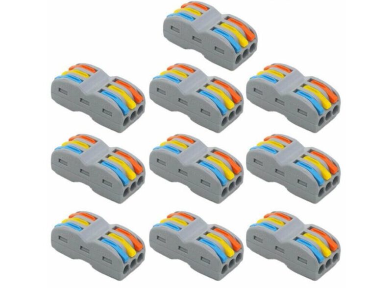 Verbindungsklemme 3 auf 3 max. 4,0mm In Line