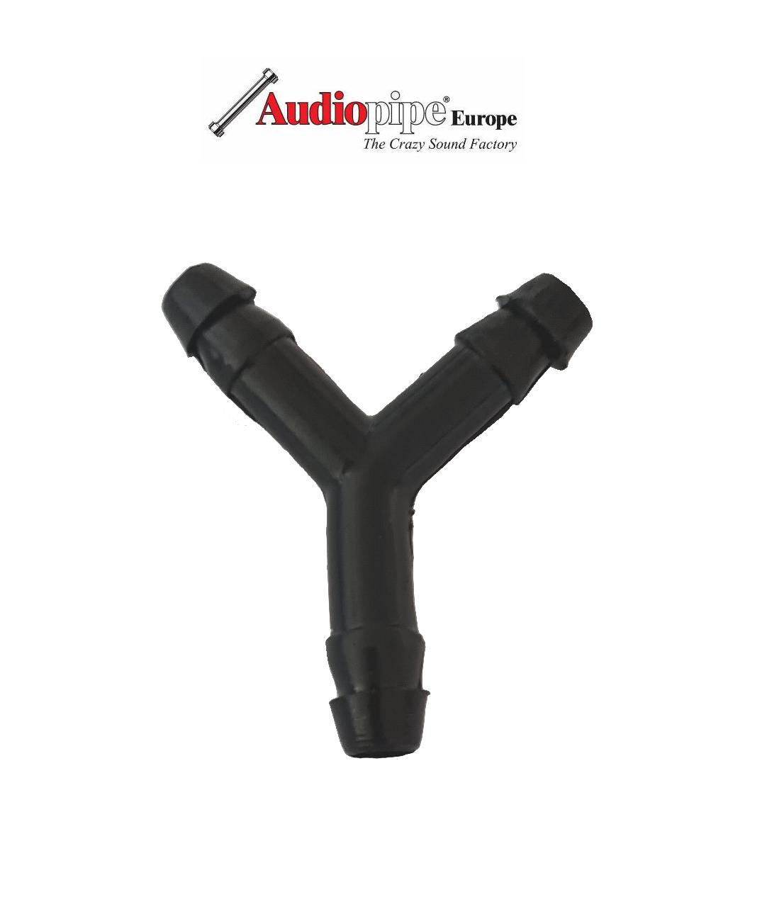 Y-Stück für Türkenhorn Druckluft Schlauchverbinder 6 / 8mm - Audiopipe