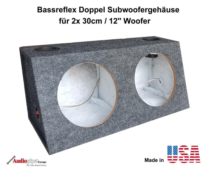 Subwoofer Leergehäuse 12" 30cm
