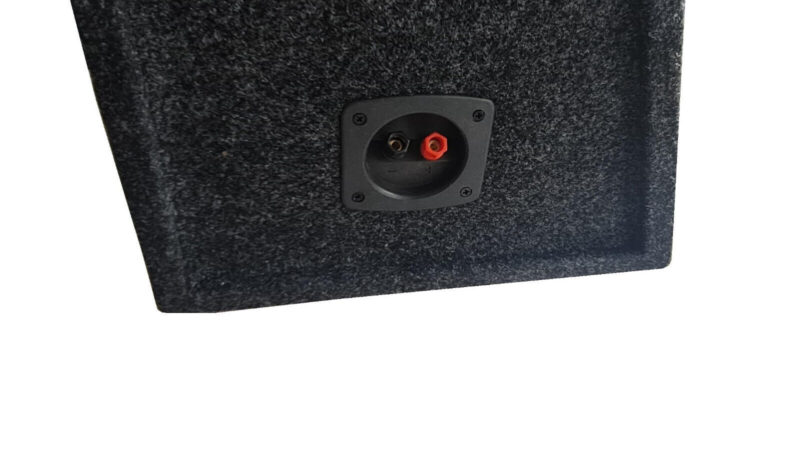 Alternative view of Subwoofer Basstunnel Doppel Leergehäuse 10″ 30cm