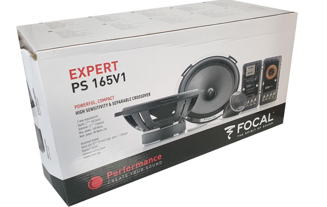 Focal EXPERT PS165V1 - 16,5cm 2-Wege Compo System - Audiopipe