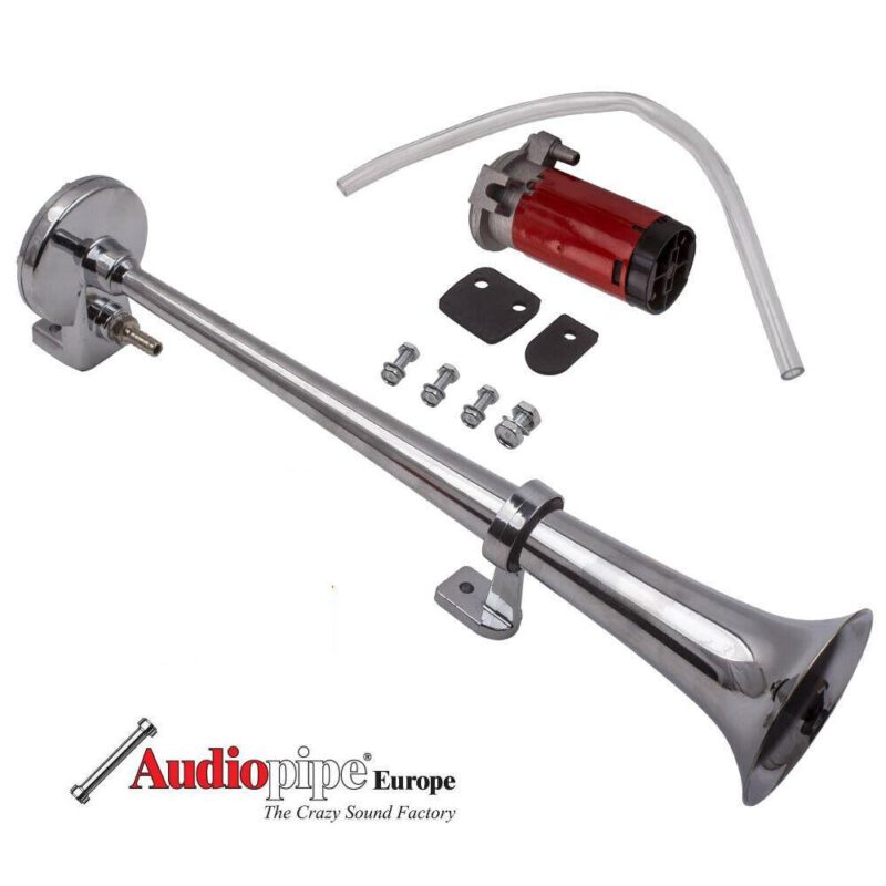 Fanfare Chrom mit Kompressor TORNADO