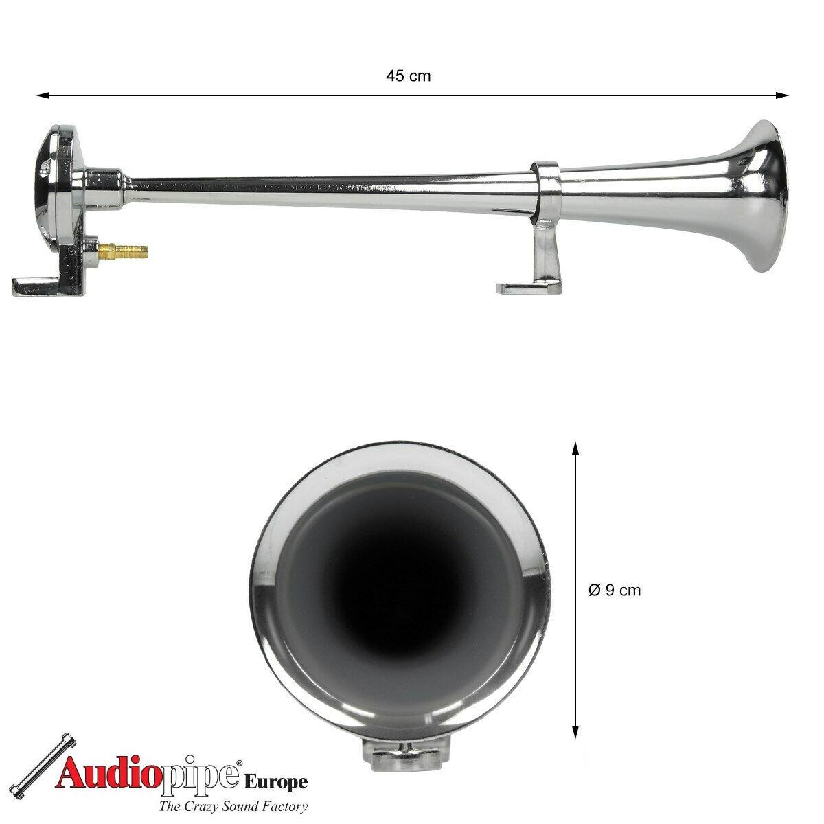 Fanfare Train Horn 24V - Audiopipe