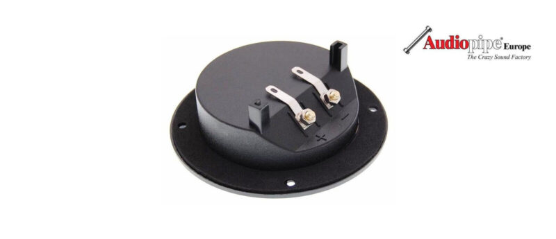 Alternative view of 2x Lautsprecherterminal rund vergoldet 105mm