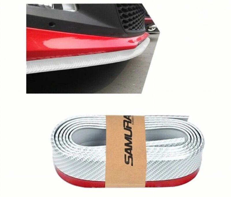 SAMURAI Carbon – Weiß Gummilippe Frontspoiler