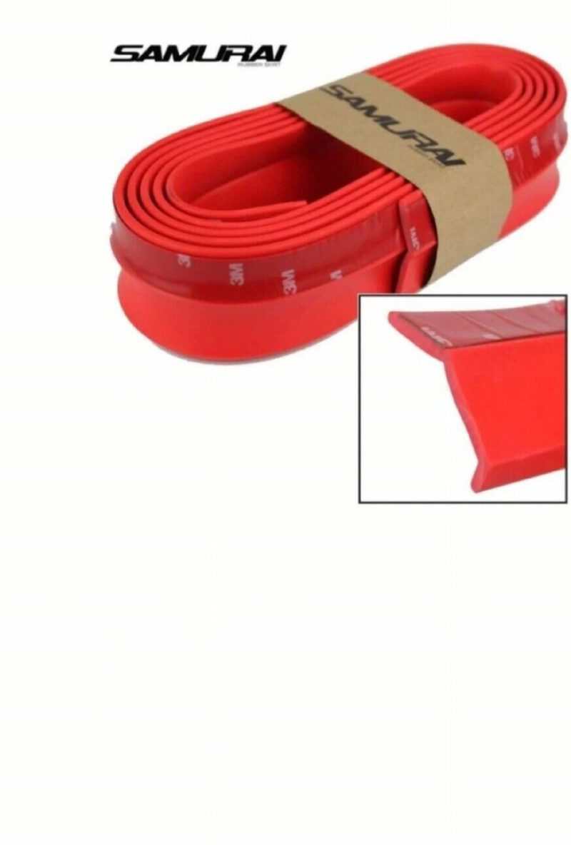 Alternative view of SAMURAI  – ROT Gummilippe Frontspoiler