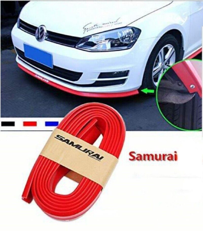 SAMURAI  – ROT Gummilippe Frontspoiler