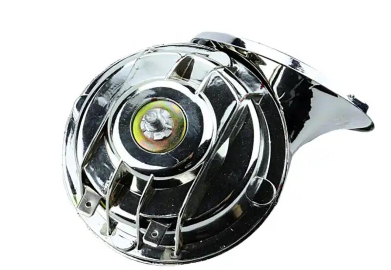 Alternative view of 2 Klang Doppel Hupe BMW Sound 2 Stk. Voll CHROM