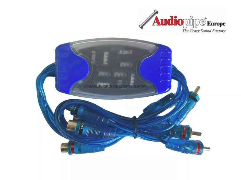 AUDIOPIPE Entstörfilter Trennfilter Brummfilter Isolator Chinch 4 Kanal