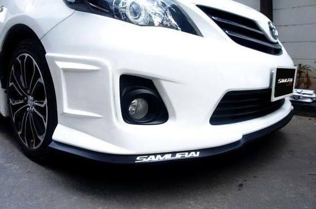 SAMURAI – Schwarz Gummilippe Frontspoiler – Bild 3