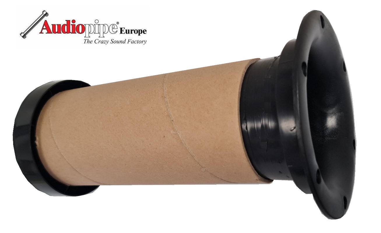 BASSREFLEXROHR 235 x 125 mm für Gehäuseeinbau Schwarz individuell kürzbar