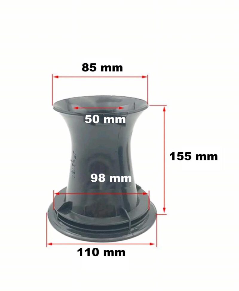 Alternative view of BASSREFLEXROHR Kunststoff 110mm für Gehäuseeinbau